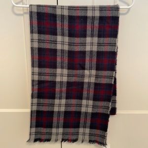Banana Republic plaid scarf.